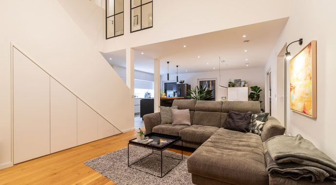 Wohnbereich KfW 40 Plus Haus von STREIF Haus