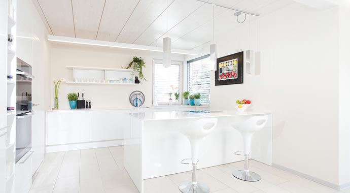 Griffner Fertighaus Musterhaus Graz Classic Küche