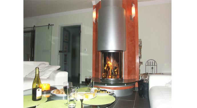 Town & Country Haus Musterhaus Wintergartenhaus 118 Wohnbereich