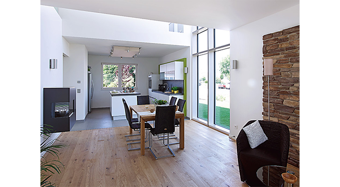 NORDHAUS Fertigbau Musterhaus Mühlheim-Kärlich Esszimmer