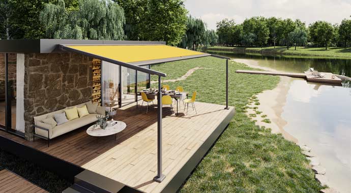 pergola-Markise von markilux