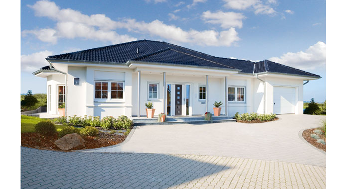 Rensch-Haus Musterhaus Riviera Außenansicht