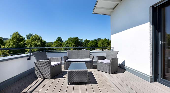 Dachterrasse | Foto: TALBAU-Haus