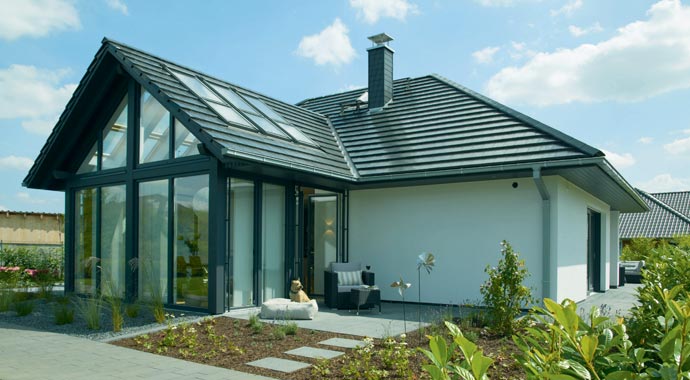 Viebrockhaus Musterhaus Edition 500 B Wohnidee Außenansicht