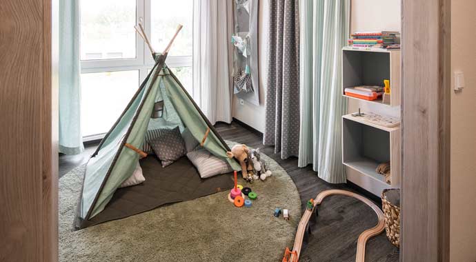 Kinderzimmer Uno 2.0 - Musterhaus Leipzig von FingerHaus
