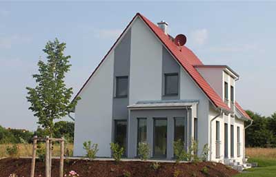 Town & Country Haus Musterhaus Flair 125 Außenansicht