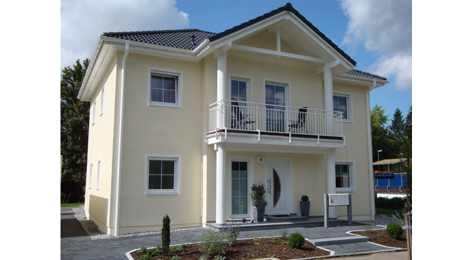 Danwood Musterhaus Park 164 W individuell Außenansicht