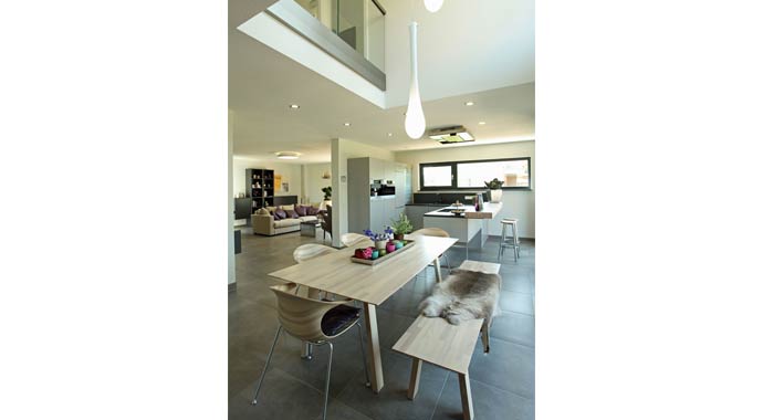 Essbereich Neo 300 - Musterhaus Hannover von FingerHaus