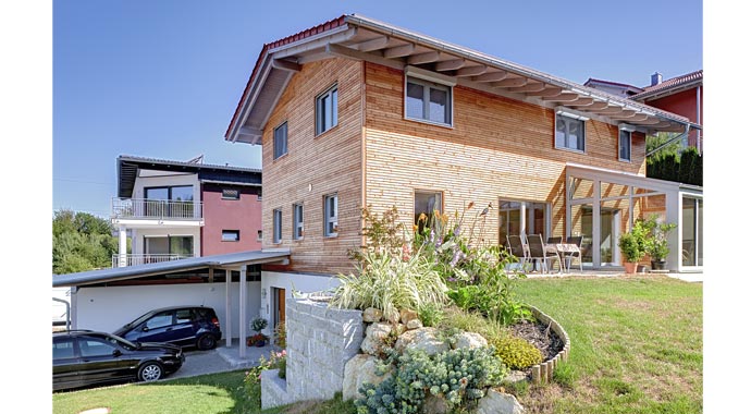 Sonnleitner Kundenhaus Frankenberger Außenansicht