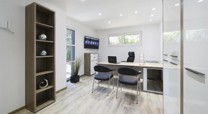 Rensch-Haus Musterhaus Montana Büro