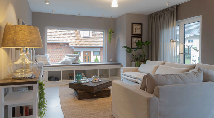 Wohnbereich Musterhaus SENTO 503 von FingerHaus