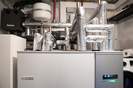 Inneneinheit Wärmepumpe von NIBE