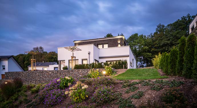 Außenansicht Concept Design V von Favorit Massivhaus