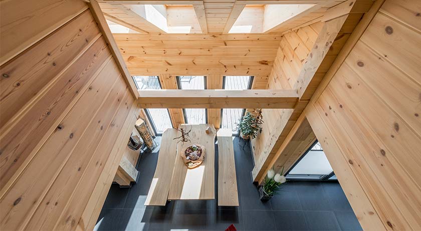 Fullwood Haus auf der Röth Essbereich