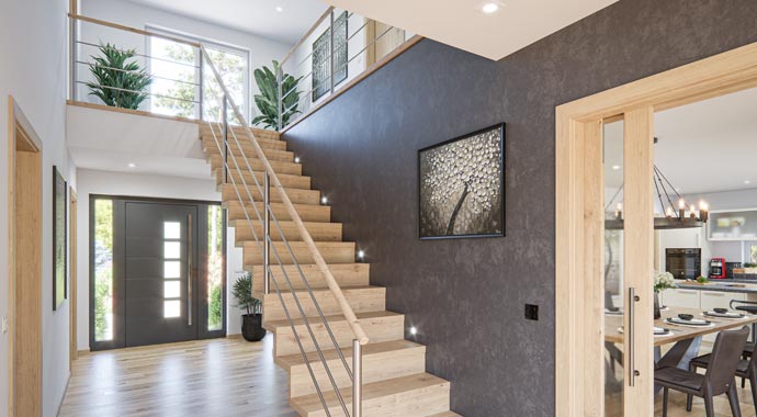 Treppenhaus Arosa von RENSCH-HAUS