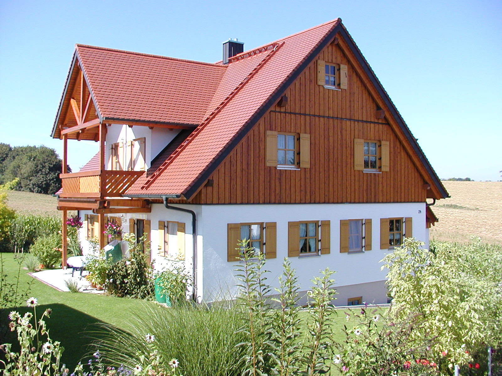Musterhaus Reich Gaulzhofen Außenansicht
