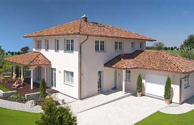 Haas Fertigbau MH Poing 187 Außenansicht