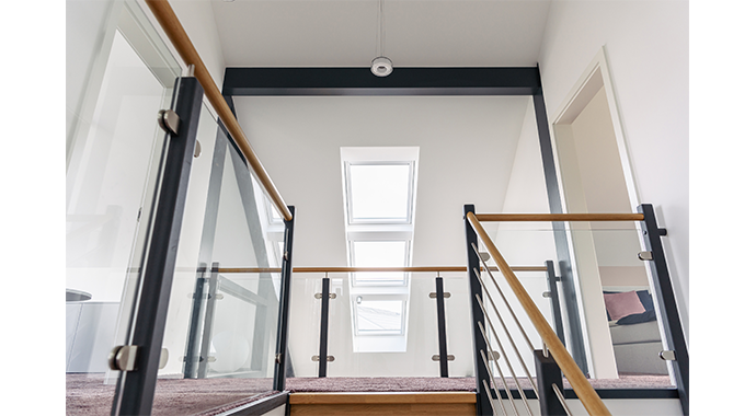 Meisterstück-Haus Musterhaus Günzburg TreppeMeisterstück-Haus Musterhaus Günzburg Treppe