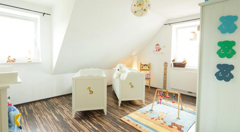 Heinz von Heiden Friesenhaus Kinderzimmer