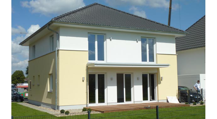 Heinz von Heiden Musterhaus Maybacher Heide Außenansicht