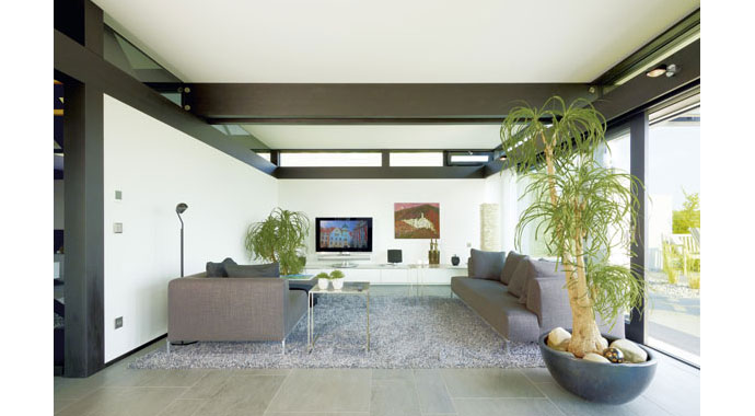 Huf Haus, Musterhaus Art 3 Wohnbereich