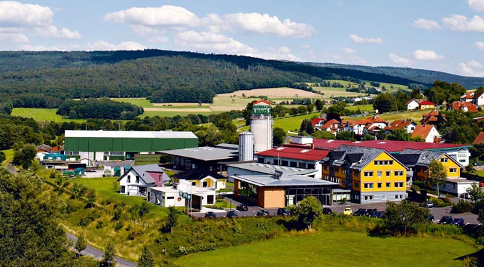 RENSCH-HAUS Firmengelände in Kalbach-Uttrichshausen