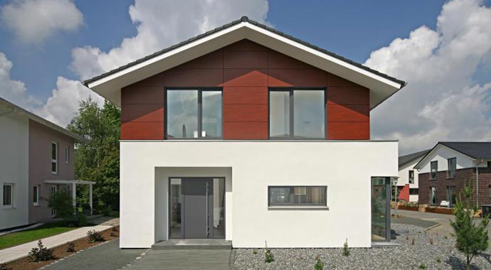 Bittermann & Weiss Musterhaus Mannheim Außenansicht