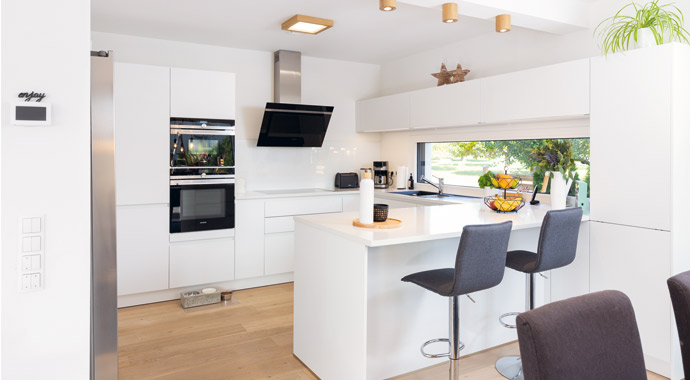 Küche Kundenhaus – Gewinnerhaus von WeberHaus