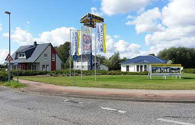 ScanHaus Musterhauscenter Rostock Außenansicht