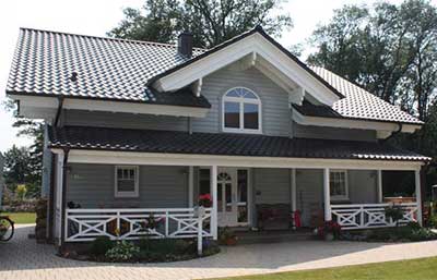 Nordic-Haus Musterhaus Kühling Außenansicht