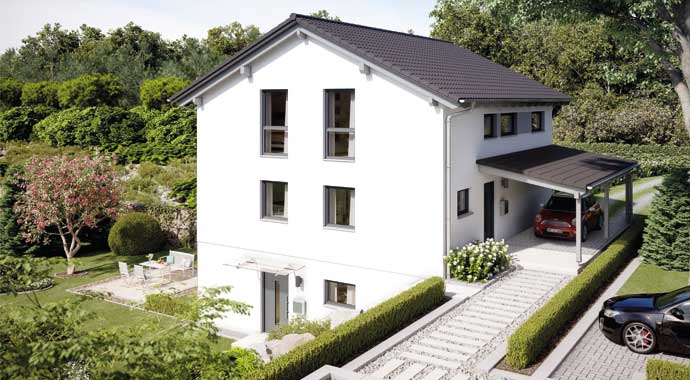 Außenansicht Variant 25-166 von Hanse Haus