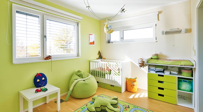 Kinderzimmer Haus Schwabach von Regnauer Hausbau