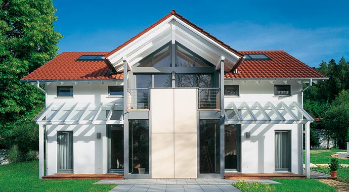 Beilharz Musterhaus Avance 112 Außenansicht