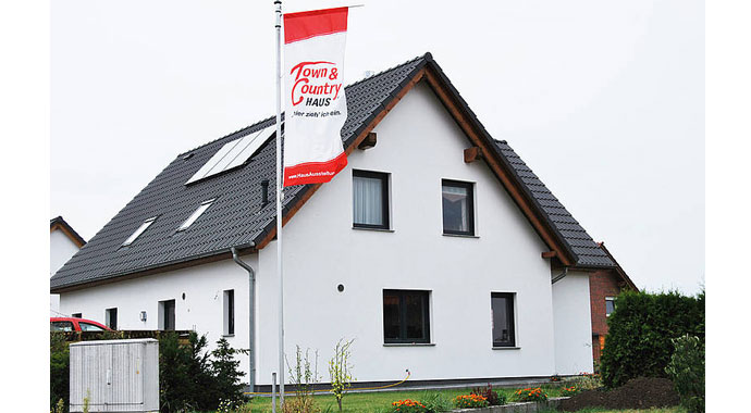 Town & Country Haus Musterhaus Domizil 192 Außenansicht