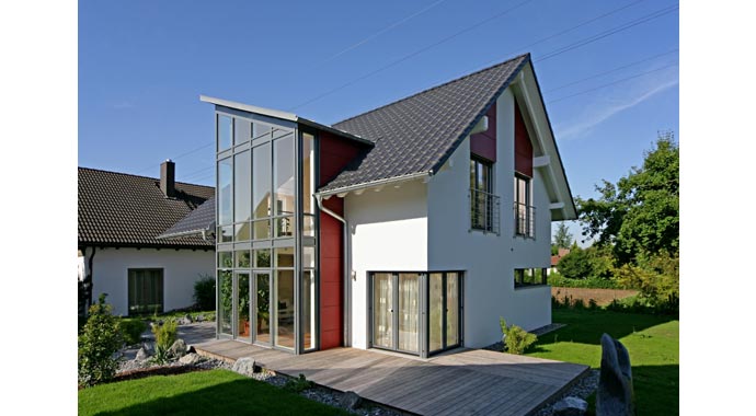Bittermann & Weiss Musterhaus Fellbach Außenansicht