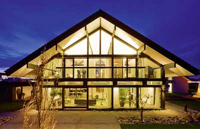 HUF Haus Musterhaus ART 5 Außenansicht