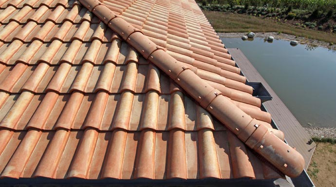 Dacheindeckung Wienerberger Koramic Romane 11