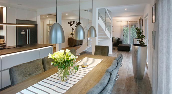 Essbereich Kundenhaus Park 181 W von Dan-Wood