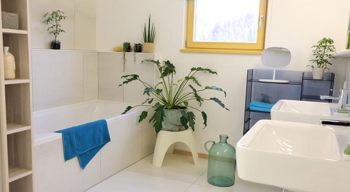 SchwörerHaus Musterhaus E 15-143.2 Badezimmer