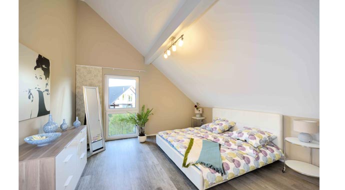 Musterhaus Poing-Grub von Kampa Schlafzimmer