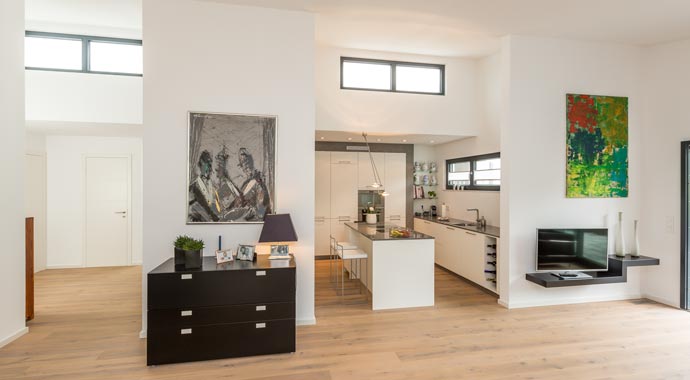 Meisterstück-Haus Generationenhaus Wohnbereich & Küche