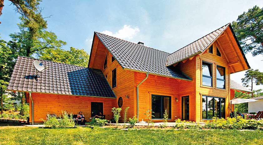 LéonWood Haus Feodora Außenansicht