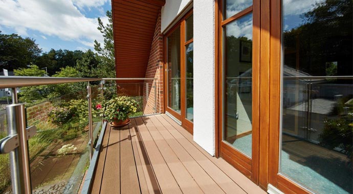 Gussek Haus Musterhaus Sabrina Balkon