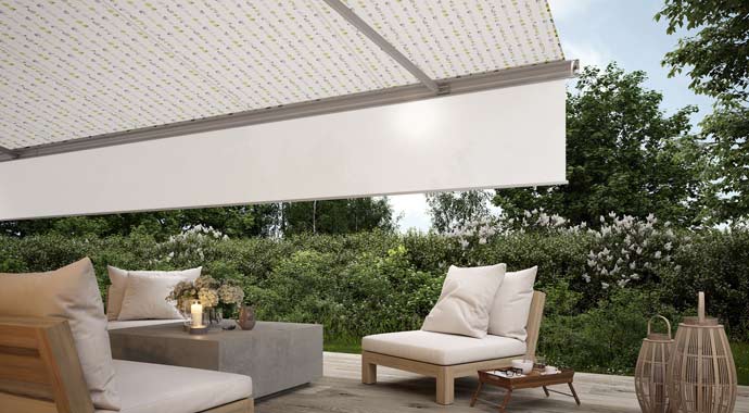 Markisentuch smart art Chain Green von markilux