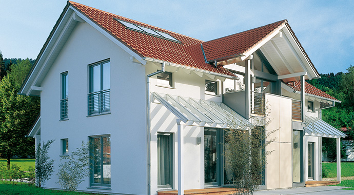 Beilharz Musterhaus Avance 112 Außenansicht