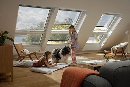 Hitzeschutz im Dachgeschoss von VELUX Hitzeschutz im Dachgeschoss von VELUX