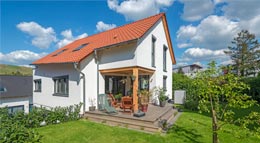 Außenansicht Haus Weinstadt von Rems-Murr-Holzhaus Außenansicht Haus Weinstadt von Rems-Murr-Holzhaus