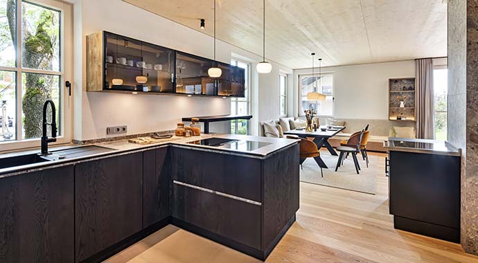 Küche. Foto: Sonnleitner