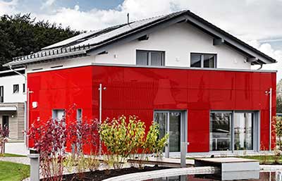 Okal Musterhaus Guenzburg Aussenansicht