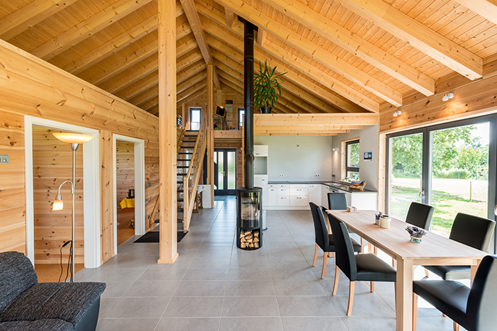 Musterhaus Wismarbucht Wohnbereich